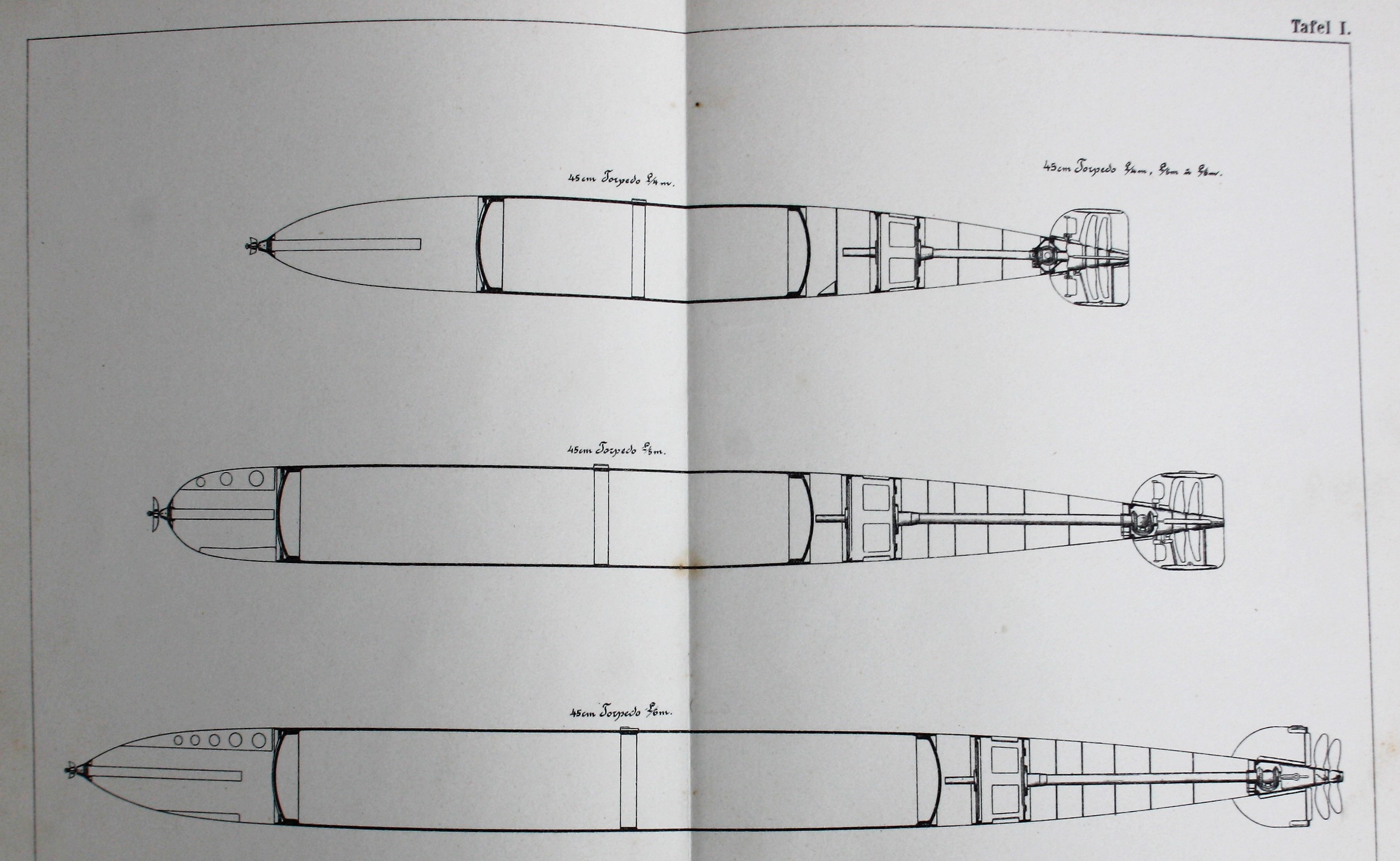 Abbildung aus dem Supplementär-Atlas zum Torpedo-Unterricht I