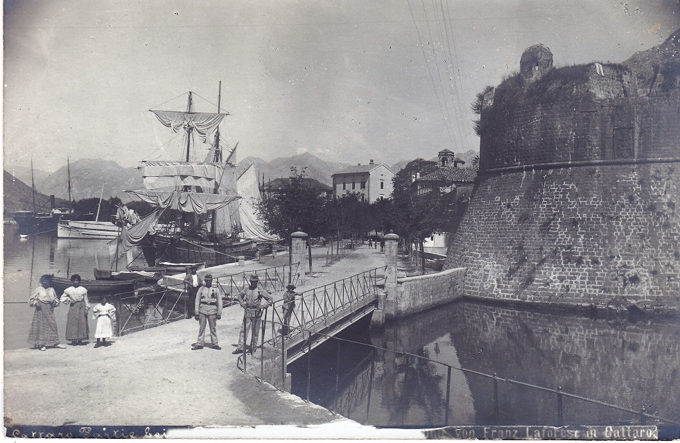 Franz Laforest: Hafen von Cattaro