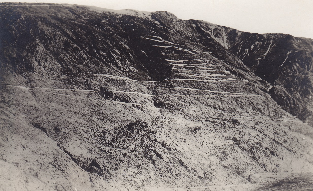 Franz Laforest: Straße nach Montenegro in der Bocche di Cattaro