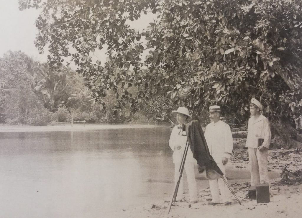 Erich Heyssler in der Südsee