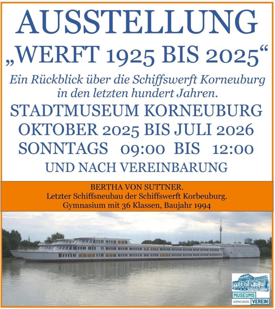 Sonderausstellung Werft 1825 bis 2025