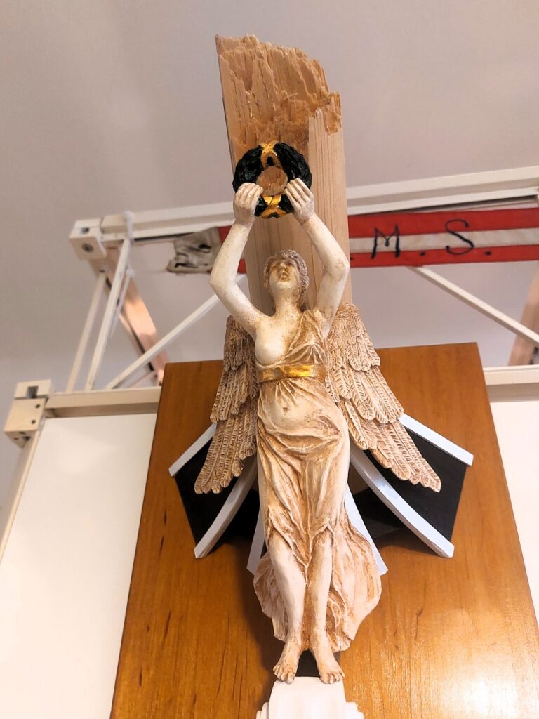 Galionsfigur der Segelfregatte Novara